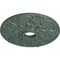 Ekena Millwork Norwich Ceiling Medallion (Fits Canopies up to 4 1/2"), 18"OD x 3 1/2"ID x 1 3/8"P, Cloud Burst CM18NOCBF - alternate 2